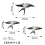 Aberto Design Flying Swallow - 2 Blanco y Negro